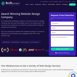 Affordable Website Design Services - iWebServices