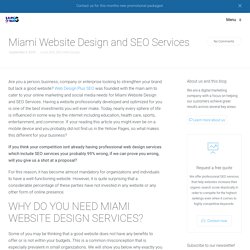 information Miami website design