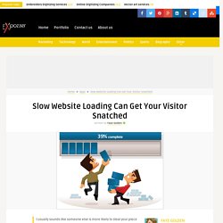 Slow Website Loading Can Get Your Visitor Snatched