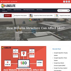 How Website Structure Can Affect SEO? - Logelite