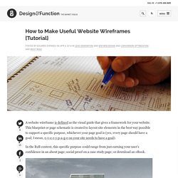 How to Make Useful Website Wireframes [Tutorial]