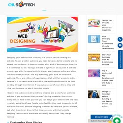 Design Your Website With Wordpress Creativity
