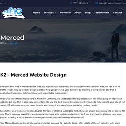 K2 - Merced Website Design / SEO / WordPress / Hosting