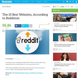 The 15 Best Websites, According to Redditors