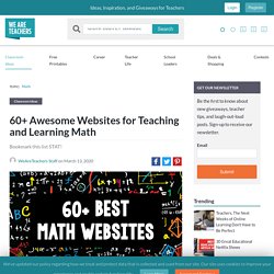 Best Math Websites for the Classroom, As Chosen by Teachers
