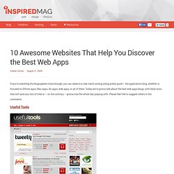 10 Awesome Websites That Help You Discover the Best Web Apps