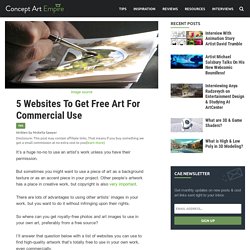 5 Websites To Get Free Art For Commercial Use