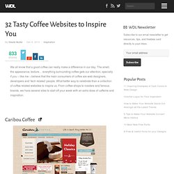 32 Tasty Coffee Websites to Inspire You