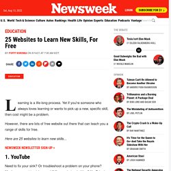 25 Websites to Learn New Skills, For Free