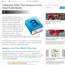 5 Websites Other Than Amazon to Find Great Kindle Books