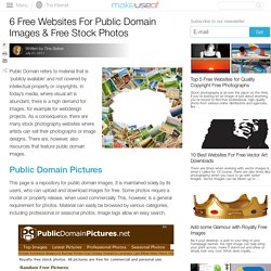 6 Free Websites For Public Domain Images & Free Stock Photos