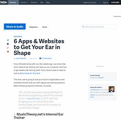 6 Apps & Websites to Get Your Ear in Shape