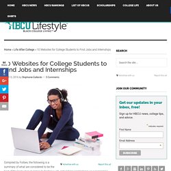 10 Websites for College Students to Find Jobs and Internships