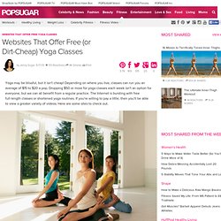 Websites That Offer Free Yoga Classes