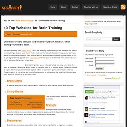 10 Top Websites for Brain Training