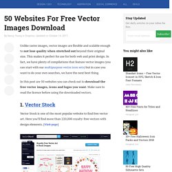 50 Websites For Free Vector Images Download