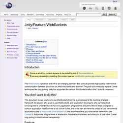 Jetty/Feature/WebSockets