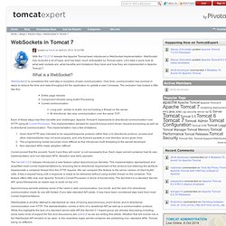 WebSockets in Tomcat 7