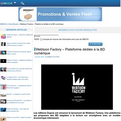 Webtoon Factory - Plateforme dédiée à la BD numérique