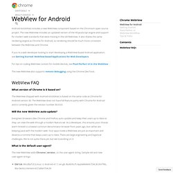 WebView for Android