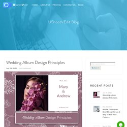 Wedding Album Design Principles