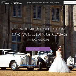 Hire Wedding Cars In London From Premier Carriage