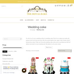 Best Wedding Cake Online Delivery London