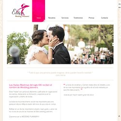 Elite Wedding Planners - Organización de bodas - Madrid