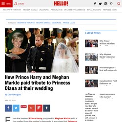 Royal Wedding 2018: How Prince Harry and Meghan Markle paid tribute to Princess Diana