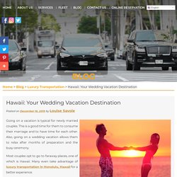 Hawaii: Your Wedding Vacation Destination