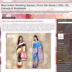 Grab The Latest Soft Silk Sarees Online for Festive