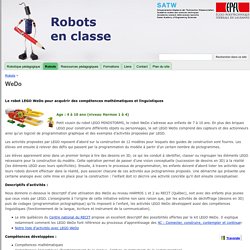 WeDo - Robots en classe