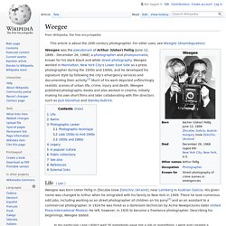 Weegee - Wikipedia