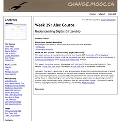 Week 29: Alec Couros