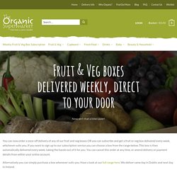 Weekly Fruit & Veg Boxes - Organic Supermarket