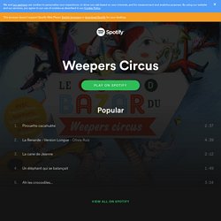 Weepers Circus on Spotify