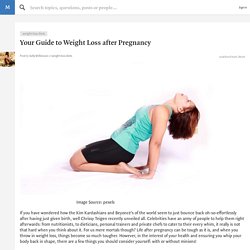 Your Guide to Weight Loss after Pregnancy / MunPlanet