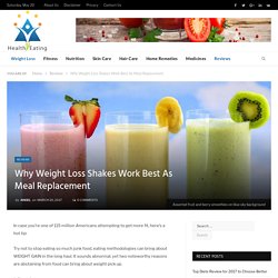Best Weight Loss Shakes