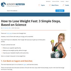 How to Lose Weight Fast: A Proven 3-Step Plan That Works