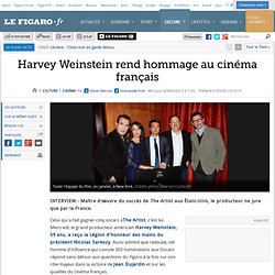Cinéma : Harvey Weinstein rend hommage au cinéma français