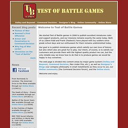 Command Decision - Test of Battle