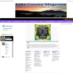 Welcome to Lake County Magazine! The Voice of the People, by the People.