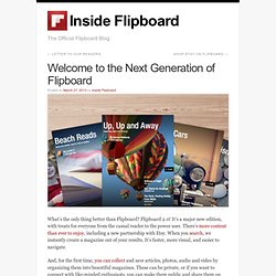 Welcome to the Next Generation of Flipboard