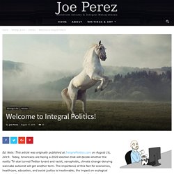 Welcome to Integral Politics!
