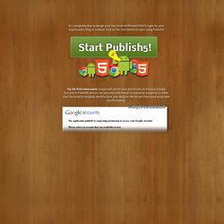 Welcome - Publish5