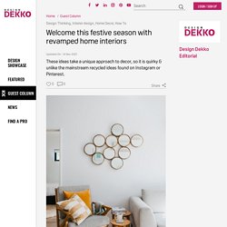 Welcome this festive season with revamped home interiors