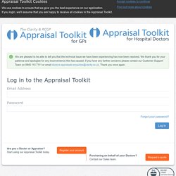 Welcome to the Appraisal Toolkit