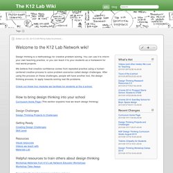 Welcome to the K-12 Lab wiki!