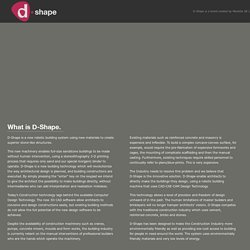 welcome to D-Shape