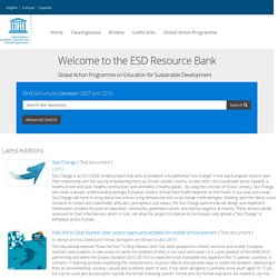 Welcome to ESD Resource Bank - ESD Resource Bank